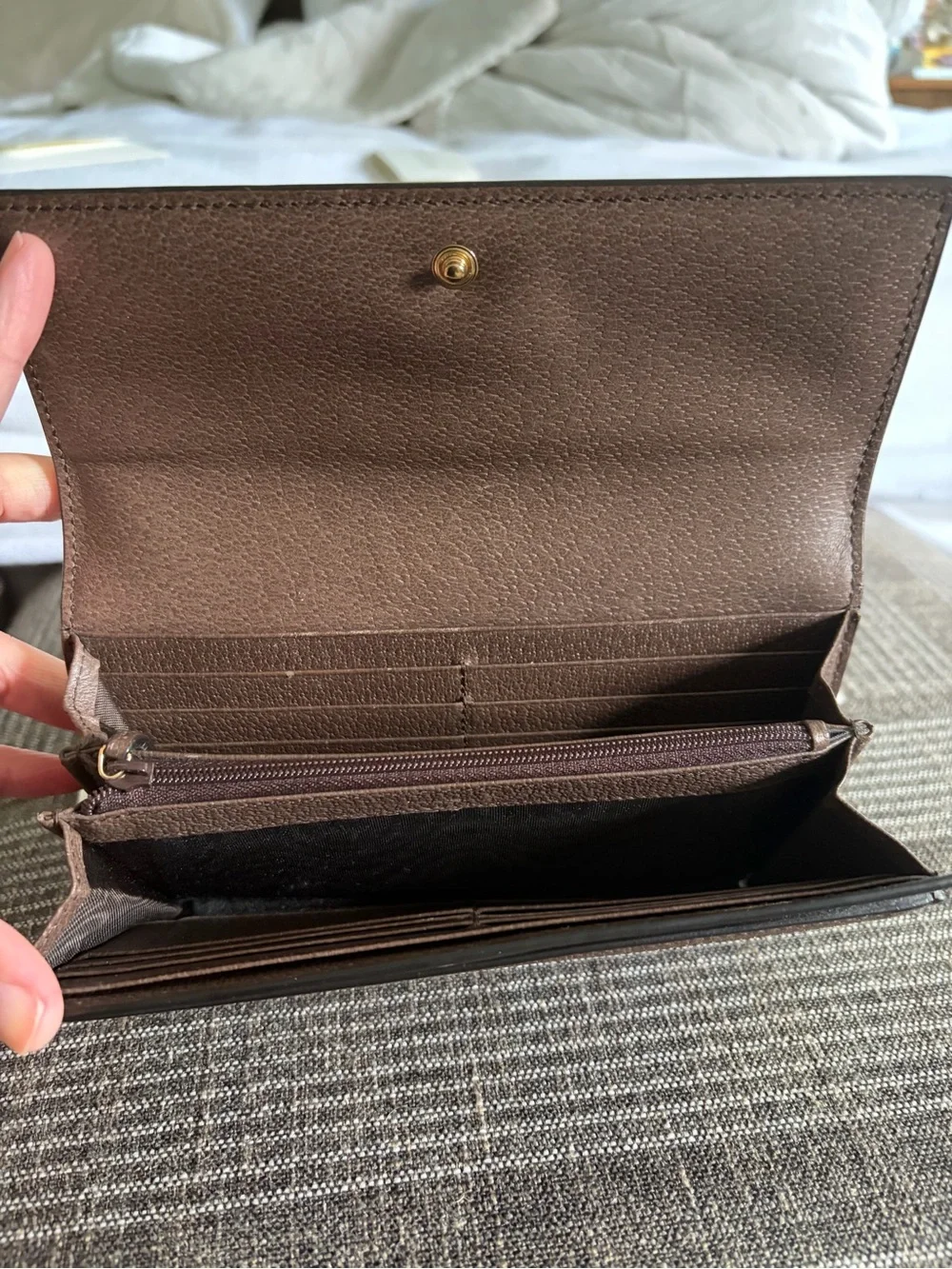 Gucci ophidia GG continental wallet